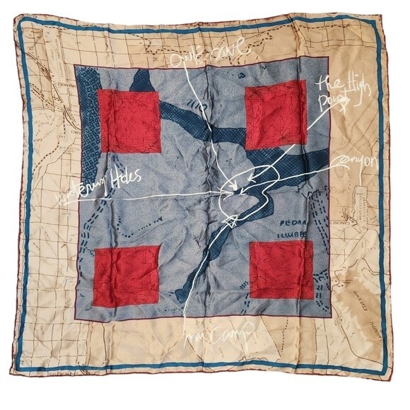 Robert Lee Morris Square Scarf - Picture 1 of 10